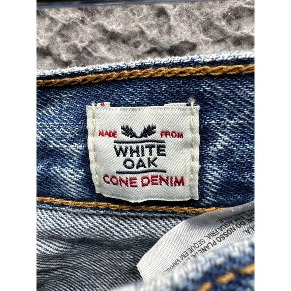 Levi's White Oak Cone Denim Selvedge Button Fly Jeans Blue Women's Size 30 - Picture 5 of 16